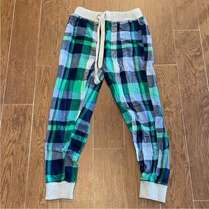 Aerie Plaid Lounge jogger Pants with Drawstring XS